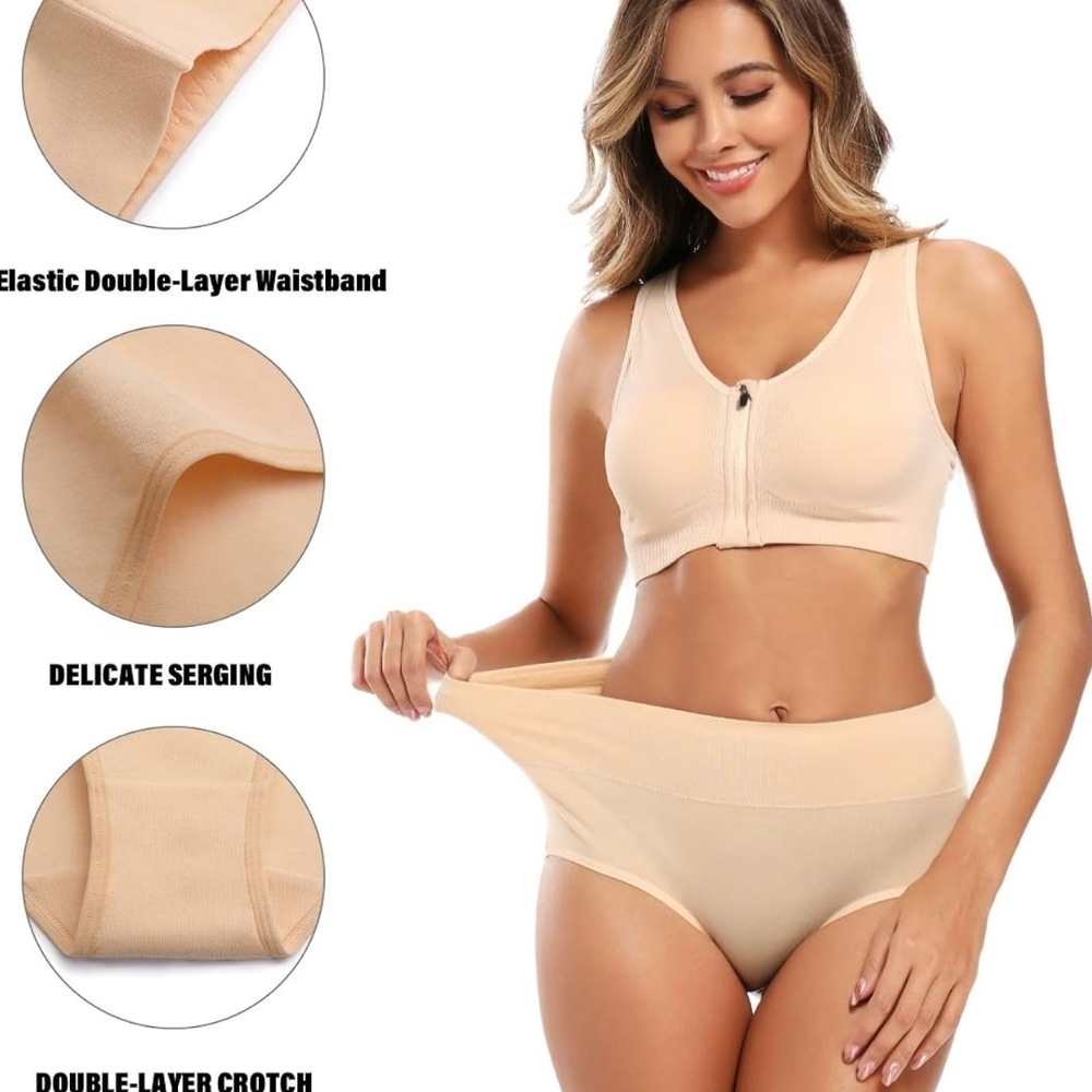 Cream Panties Seamless Comfort